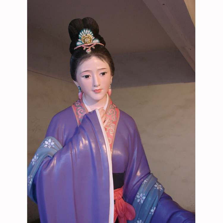 楼永泉彩塑《戚夫人》