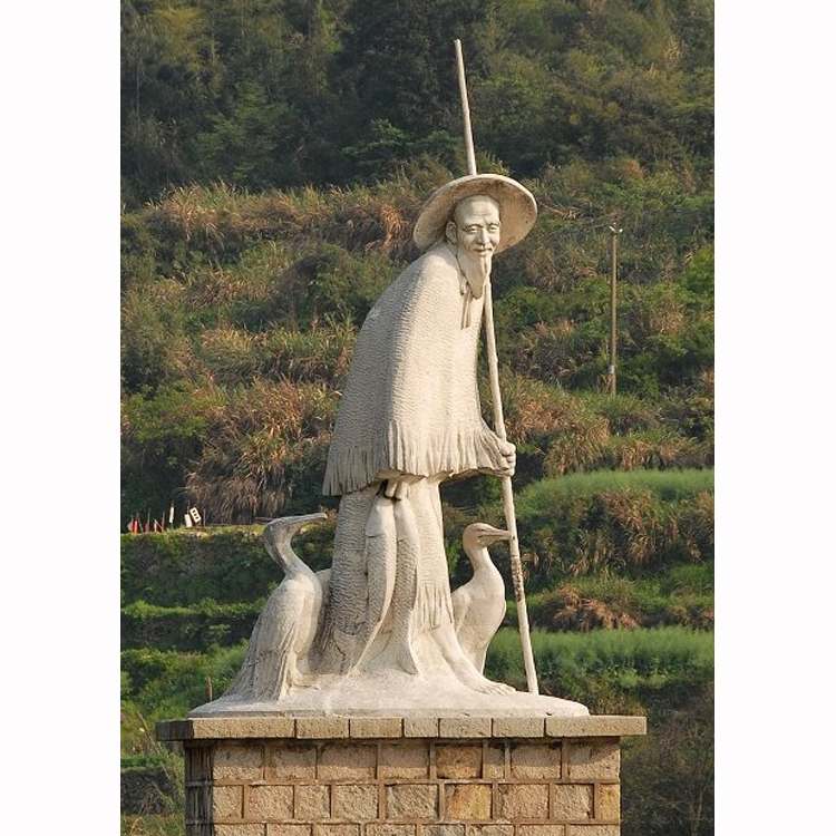 楼永泉雕塑《渔乐》