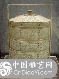 象牙雕中式饭盒
