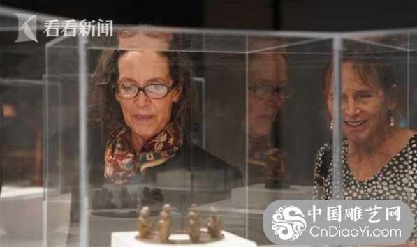 中国已故雕塑家刘士铭作品展华盛顿开幕
