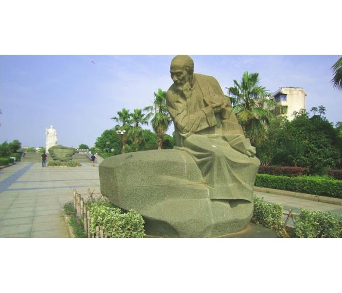 历史人物雕塑_华佗(图片)
