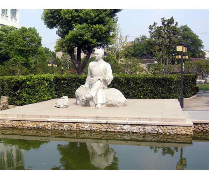 历史人物雕塑_关公骑马(图片)