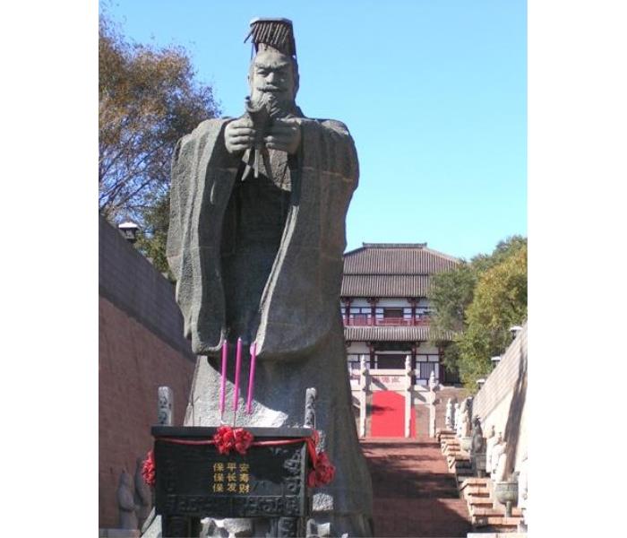 历史人物雕塑_祖冲之(图片)