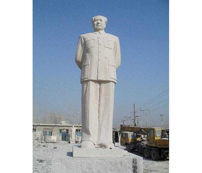 毛主席肖像价格_汉白玉毛主席雕塑图片