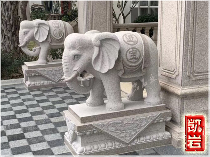 惠安石雕-大象石雕深受人们喜爱的原因